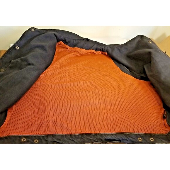 Skyline Wears Heavy Industrial Women's Denim Black Vest XL NWT               T35 - Picture 6 of 10